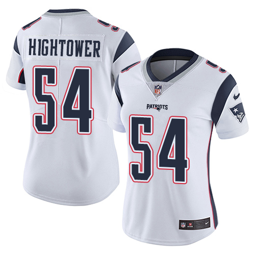 Nike Patriots #54 Dont'a Hightower White Women's Stitched NFL Vapor Untouchable Limited Jersey Nike Patriots #54 Dont'a Hightower White Women's Stitched NFL Vapor Untouchable Limited Jersey