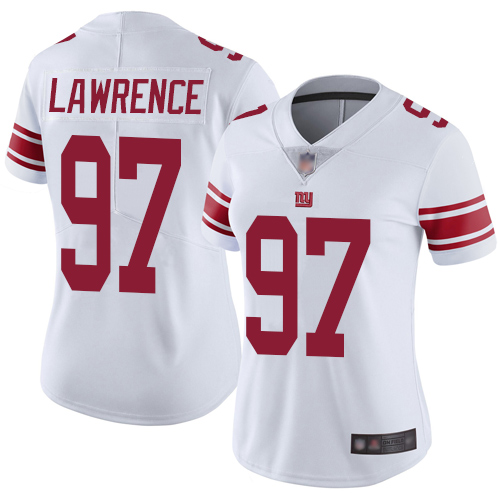 Nike Giants #97 Dexter Lawrence White Women's Stitched NFL Vapor Untouchable Limited Jersey Nike Giants #97 Dexter Lawrence White Women's Stitched NFL Vapor Untouchable Limited Jersey