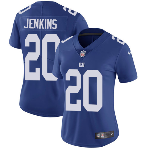 Nike Giants #20 Janoris Jenkins Royal Blue Team Color Women's Stitched NFL Vapor Untouchable Limited Jersey Nike Giants #20 Janoris Jenkins Royal Blue Team Color Women's Stitched NFL Vapor Untouchable Limited Jersey