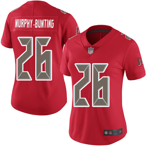 Nike Buccaneers #26 Sean Murphy-Bunting Red Women's Stitched NFL Limited Rush Jersey Nike Buccaneers #26 Sean Murphy-Bunting Red Women's Stitched NFL Limited Rush Jersey