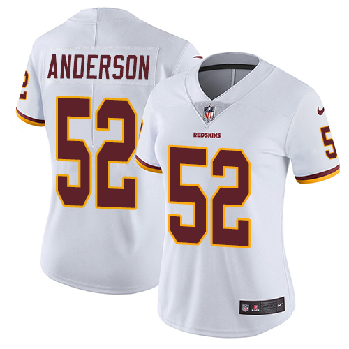 Nike Redskins #52 Ryan Anderson White Women's Stitched NFL Vapor Untouchable Limited Jersey Nike Redskins #52 Ryan Anderson White Women's Stitched NFL Vapor Untouchable Limited Jersey