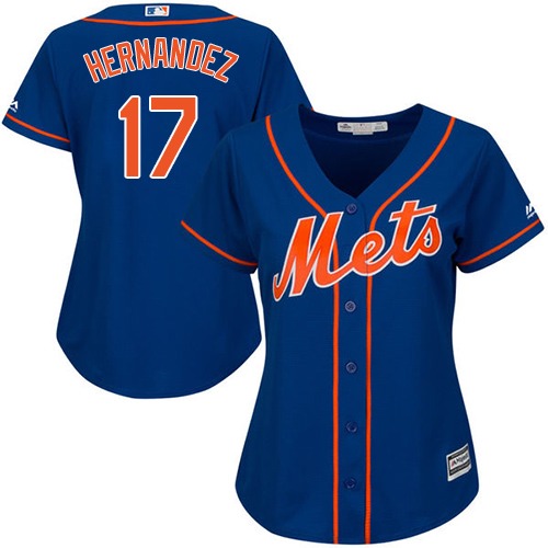 Mets #17 Keith Hernandez Blue Alternate Women's Stitched MLB Jersey Mets #17 Keith Hernandez Blue Alternate Women's Stitched MLB Jersey