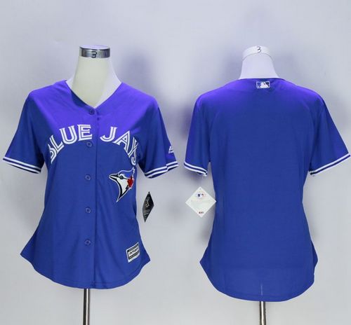 Blue Jays Blank Blue Women's Fashion Stitched MLB Jersey Blue Jays Blank Blue Women's Fashion Stitched MLB Jersey