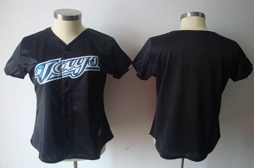 Blue Jays Blank Black Women's Fashion Stitched MLB Jersey Blue Jays Blank Black Women's Fashion Stitched MLB Jersey