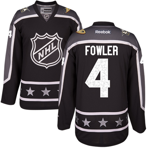 Ducks #4 Cam Fowler Black 2017 All-Star Pacific Division Women's Stitched NHL Jersey Ducks #4 Cam Fowler Black 2017 All-Star Pacific Division Women's Stitched NHL Jersey