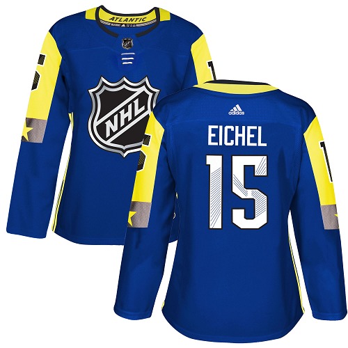 Adidas Sabres #15 Jack Eichel Royal 2018 All-Star Atlantic Division Authentic Women's Stitched NHL Jersey Adidas Sabres #15 Jack Eichel Royal 2018 All-Star Atlantic Division Authentic Women's Stitched NHL Jersey