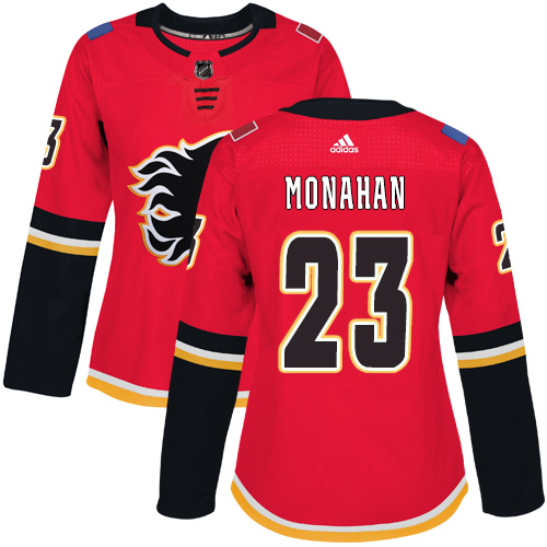 Adidas Flames #23 Sean Monahan Red Home Authentic Women's Stitched NHL Jersey Adidas Flames #23 Sean Monahan Red Home Authentic Women's Stitched NHL Jersey