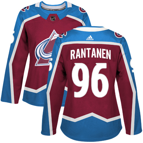 Adidas Avalanche #96 Mikko Rantanen Burgundy Home Authentic Women's Stitched NHL Jersey Adidas Avalanche #96 Mikko Rantanen Burgundy Home Authentic Women's Stitched NHL Jersey