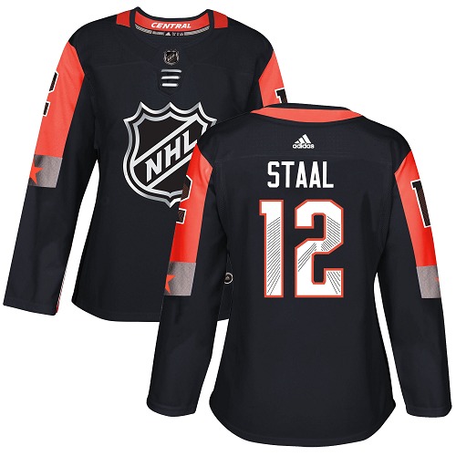 Adidas Wild #12 Eric Staal Black 2018 All-Star Central Division Authentic Women's Stitched NHL Jersey Adidas Wild #12 Eric Staal Black 2018 All-Star Central Division Authentic Women's Stitched NHL Jersey