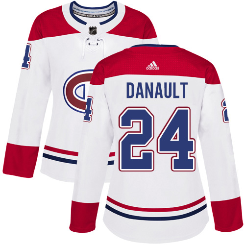 Adidas Canadiens #24 Phillip Danault White Road Authentic Women's Stitched NHL Jersey Adidas Canadiens #24 Phillip Danault White Road Authentic Women's Stitched NHL Jersey