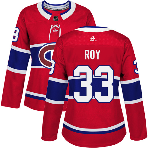 Adidas Canadiens #33 Patrick Roy Red Home Authentic Women's Stitched NHL Jersey Adidas Canadiens #33 Patrick Roy Red Home Authentic Women's Stitched NHL Jersey