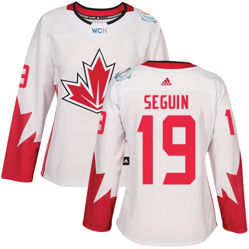 Team Canada #19 Tyler Seguin White 2016 World Cup Women's Stitched NHL Jersey Team Canada #19 Tyler Seguin White 2016 World Cup Women's Stitched NHL Jersey