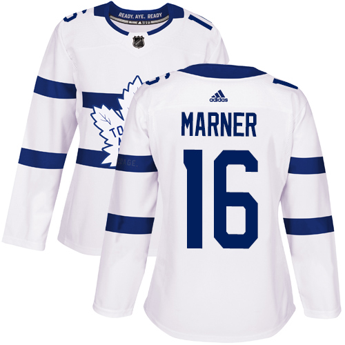 Adidas Maple Leafs #16 Mitchell Marner White Authentic 2018 Stadium Series Women's Stitched NHL Jersey Adidas Maple Leafs #16 Mitchell Marner White Authentic 2018 Stadium Series Women's Stitched NHL Jersey