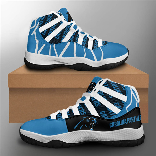 Men's Carolina Panthers Air Jordan 11 Sneakers 2002 Men's Carolina Panthers Air Jordan 11 Sneakers 2002