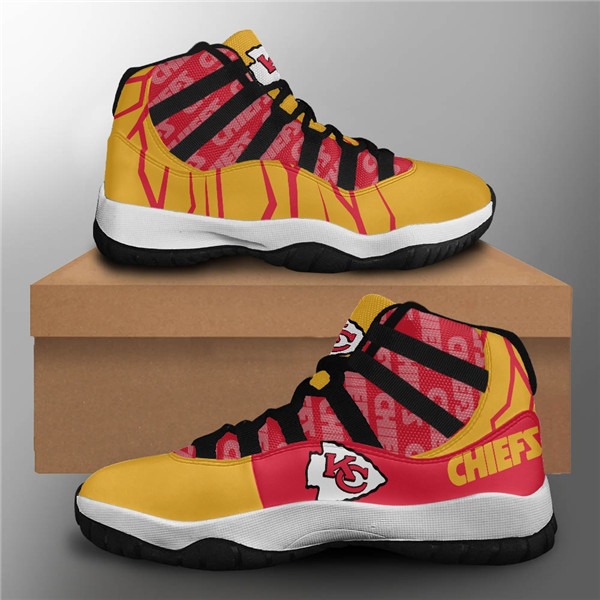 Women's Kansas City Chiefs Air Jordan 11 Sneakers 3001