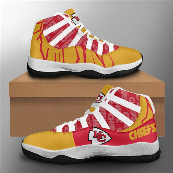 Women's Kansas City Chiefs Air Jordan 11 Sneakers 3002