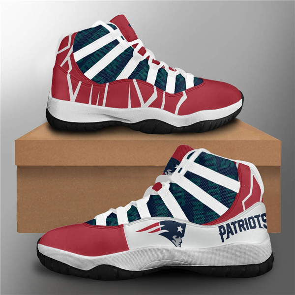 Women's New England Patriots Air Jordan 11 Sneakers 3001 Women's New England Patriots Air Jordan 11 Sneakers 3001