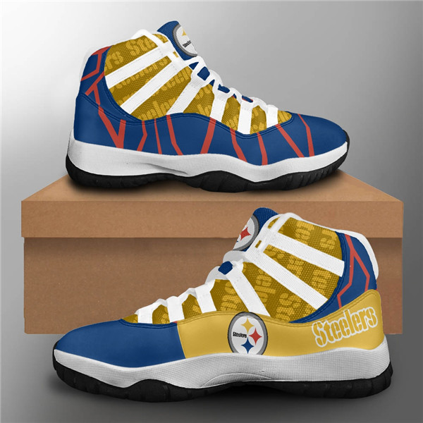 Women's Pittsburgh Steelers Air Jordan 11 Sneakers 3002 Women's Pittsburgh Steelers Air Jordan 11 Sneakers 3002