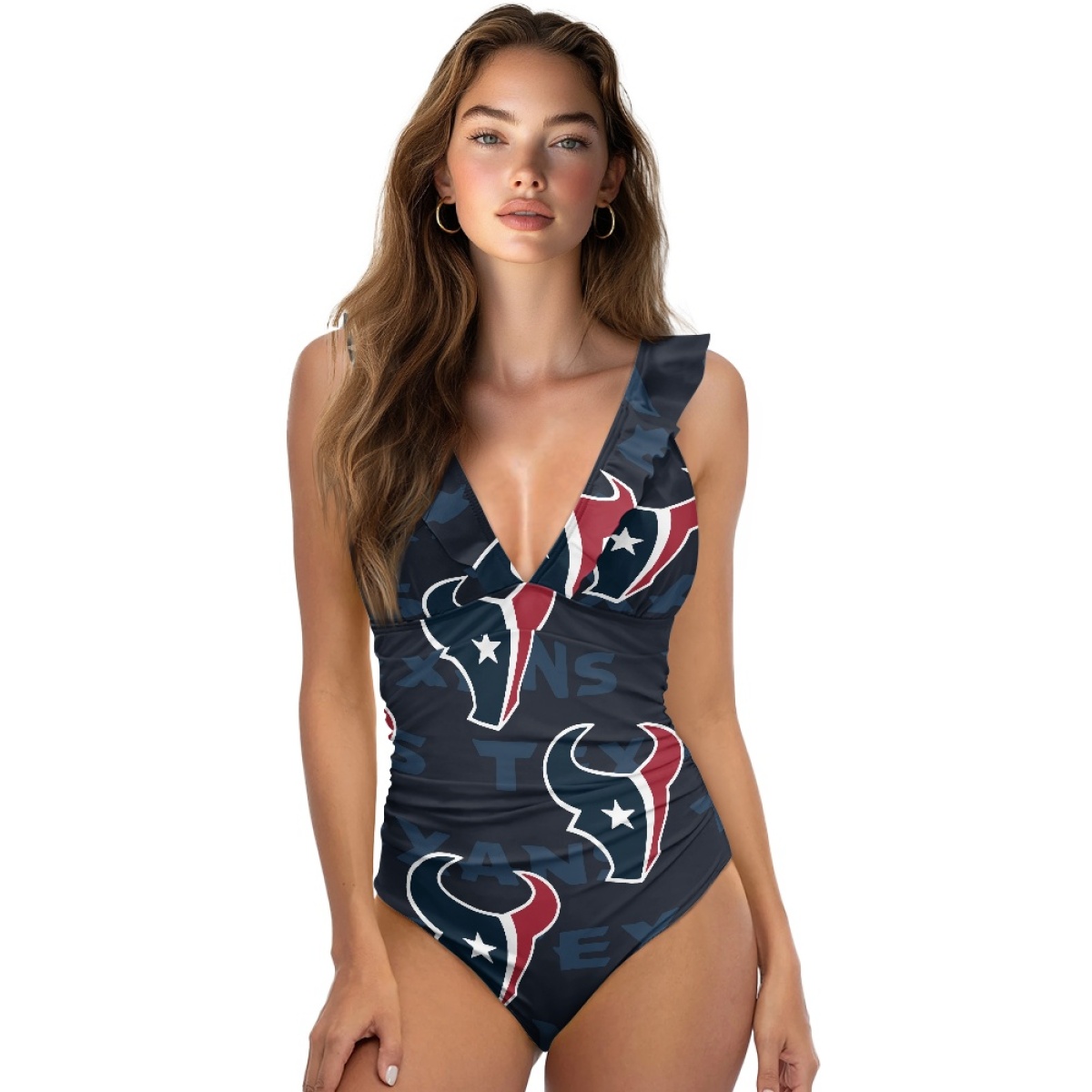 Women's Houston Texans Coverage Comfortable Swimwear Beachwear Bathing Bikini Sets/Swimwear/Swimsuits 001(Pls check description for details) Women's Houston Texans Coverage Comfortable Swimwear Beachwear Bathing Bikini Sets/Swimwear/Swimsuits 001(Pls check description for details)