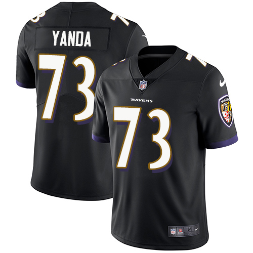 Nike Ravens #73 Marshal Yanda Black Alternate Youth Stitched NFL Vapor Untouchable Limited Jersey Nike Ravens #73 Marshal Yanda Black Alternate Youth Stitched NFL Vapor Untouchable Limited Jersey