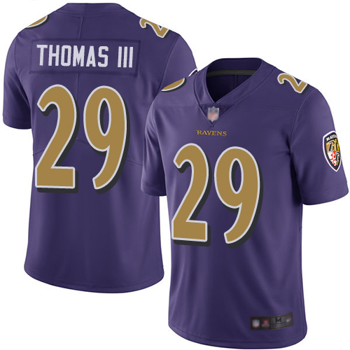 Nike Ravens #29 Earl Thomas III Purple Youth Stitched NFL Limited Rush Jersey Nike Ravens #29 Earl Thomas III Purple Youth Stitched NFL Limited Rush Jersey