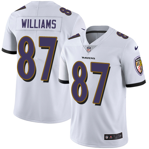 Nike Ravens #87 Maxx Williams White Youth Stitched NFL Vapor Untouchable Limited Jersey Nike Ravens #87 Maxx Williams White Youth Stitched NFL Vapor Untouchable Limited Jersey