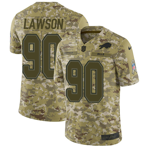 Nike Bills #90 Shaq Lawson Camo Youth Stitched NFL Limited 2018 Salute to Service Jersey Nike Bills #90 Shaq Lawson Camo Youth Stitched NFL Limited 2018 Salute to Service Jersey