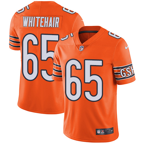 Nike Bears #65 Cody Whitehair Orange Youth Stitched NFL Limited Rush Jersey