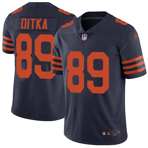 Nike Bears #89 Mike Ditka Navy Blue Alternate Youth Stitched NFL Vapor Untouchable Limited Jersey Nike Bears #89 Mike Ditka Navy Blue Alternate Youth Stitched NFL Vapor Untouchable Limited Jersey