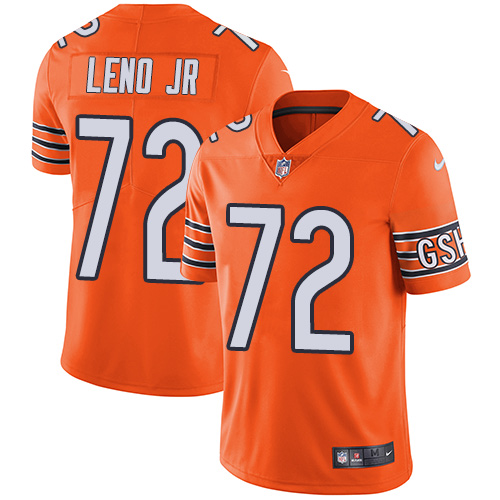 Nike Bears #72 Charles Leno Jr Orange Youth Stitched NFL Limited Rush Jersey Nike Bears #72 Charles Leno Jr Orange Youth Stitched NFL Limited Rush Jersey