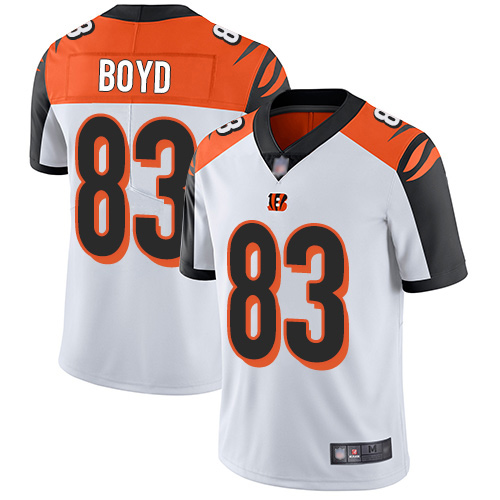 Nike Bengals #83 Tyler Boyd White Youth Stitched NFL Vapor Untouchable Limited Jersey Nike Bengals #83 Tyler Boyd White Youth Stitched NFL Vapor Untouchable Limited Jersey