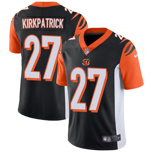 Nike Bengals #27 Dre Kirkpatrick Black Team Color Youth Stitched NFL Vapor Untouchable Limited Jersey Nike Bengals #27 Dre Kirkpatrick Black Team Color Youth Stitched NFL Vapor Untouchable Limited Jersey