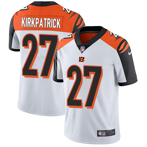 Nike Bengals #27 Dre Kirkpatrick White Youth Stitched NFL Vapor Untouchable Limited Jersey Nike Bengals #27 Dre Kirkpatrick White Youth Stitched NFL Vapor Untouchable Limited Jersey