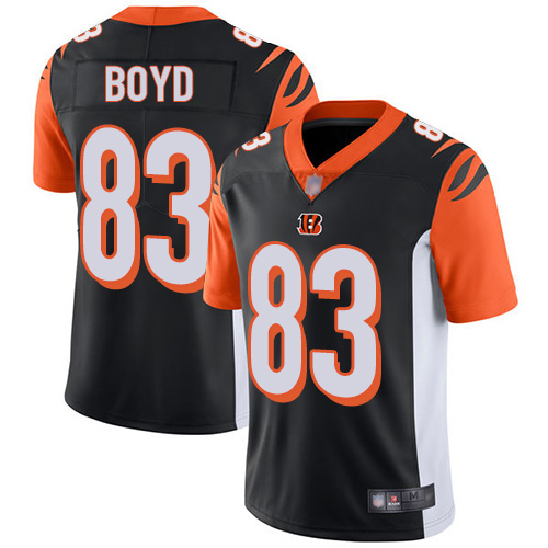 Nike Bengals #83 Tyler Boyd Black Team Color Youth Stitched NFL Vapor Untouchable Limited Jersey Nike Bengals #83 Tyler Boyd Black Team Color Youth Stitched NFL Vapor Untouchable Limited Jersey