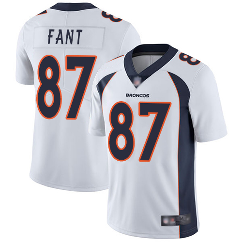 Nike Broncos #87 Noah Fant White Youth Stitched NFL Vapor Untouchable Limited Jersey Nike Broncos #87 Noah Fant White Youth Stitched NFL Vapor Untouchable Limited Jersey