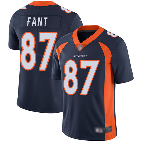 Nike Broncos #87 Noah Fant Blue Alternate Youth Stitched NFL Vapor Untouchable Limited Jersey Nike Broncos #87 Noah Fant Blue Alternate Youth Stitched NFL Vapor Untouchable Limited Jersey