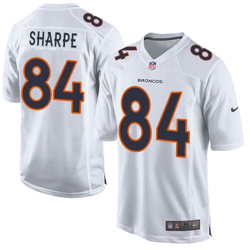 Nike Broncos #84 Shannon Sharpe White Youth Stitched NFL Game Event Jersey Nike Broncos #84 Shannon Sharpe White Youth Stitched NFL Game Event Jersey