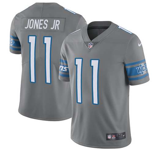 Nike Lions #11 Marvin Jones Jr Gray Youth Stitched NFL Limited Rush Jersey Nike Lions #11 Marvin Jones Jr Gray Youth Stitched NFL Limited Rush Jersey