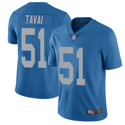 Nike Lions #51 Jahlani Tavai Blue Throwback Youth Stitched NFL Vapor Untouchable Limited Jersey Nike Lions #51 Jahlani Tavai Blue Throwback Youth Stitched NFL Vapor Untouchable Limited Jersey