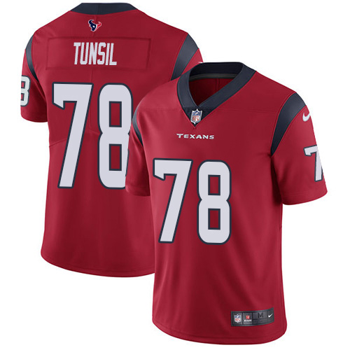 Nike Texans #78 Laremy Tunsil Red Alternate Youth Stitched NFL Vapor Untouchable Limited Jersey Nike Texans #78 Laremy Tunsil Red Alternate Youth Stitched NFL Vapor Untouchable Limited Jersey