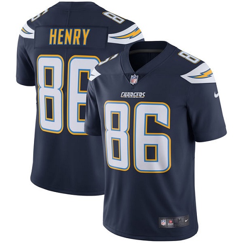 Nike Chargers #86 Hunter Henry Navy Blue Team Color Youth Stitched NFL Vapor Untouchable Limited Jersey
