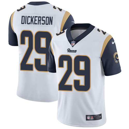 Nike Rams #29 Eric Dickerson White Youth Stitched NFL Vapor Untouchable Limited Jersey Nike Rams #29 Eric Dickerson White Youth Stitched NFL Vapor Untouchable Limited Jersey