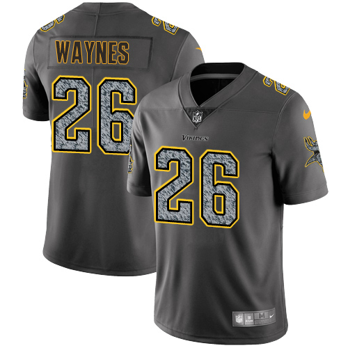 Nike Vikings #26 Trae Waynes Gray Static Youth Stitched NFL Vapor Untouchable Limited Jersey Nike Vikings #26 Trae Waynes Gray Static Youth Stitched NFL Vapor Untouchable Limited Jersey