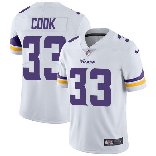 Nike Vikings #33 Dalvin Cook White Youth Stitched NFL Vapor Untouchable Limited Jersey Nike Vikings #33 Dalvin Cook White Youth Stitched NFL Vapor Untouchable Limited Jersey