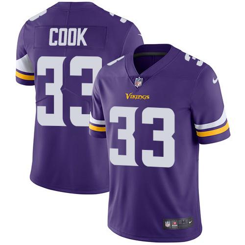 Nike Vikings #33 Dalvin Cook Purple Team Color Youth Stitched NFL Vapor Untouchable Limited Jersey Nike Vikings #33 Dalvin Cook Purple Team Color Youth Stitched NFL Vapor Untouchable Limited Jersey