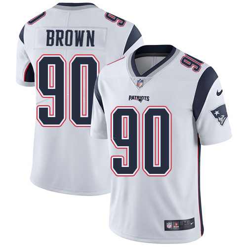 Nike Patriots #90 Malcom Brown White Youth Stitched NFL Vapor Untouchable Limited Jersey Nike Patriots #90 Malcom Brown White Youth Stitched NFL Vapor Untouchable Limited Jersey