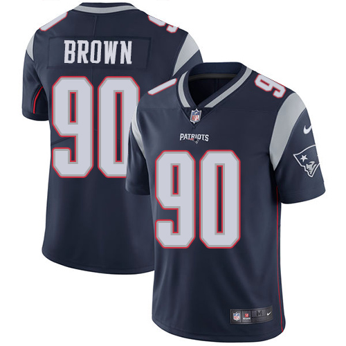 Nike Patriots #90 Malcom Brown Navy Blue Team Color Youth Stitched NFL Vapor Untouchable Limited Jersey Nike Patriots #90 Malcom Brown Navy Blue Team Color Youth Stitched NFL Vapor Untouchable Limited Jersey