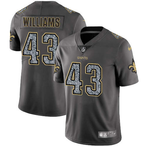 Nike Saints #43 Marcus Williams Gray Static Youth Stitched NFL Vapor Untouchable Limited Jersey Nike Saints #43 Marcus Williams Gray Static Youth Stitched NFL Vapor Untouchable Limited Jersey