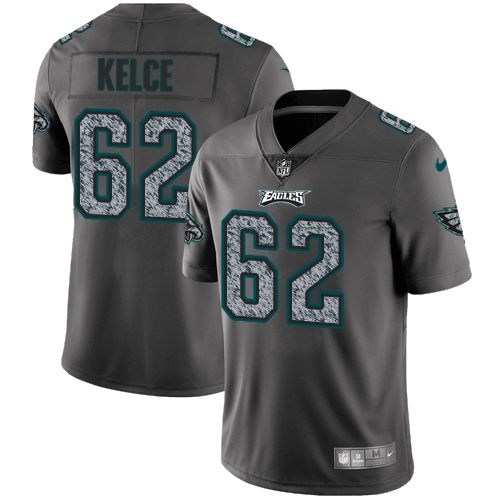 Nike Eagles #62 Jason Kelce Gray Static Youth Stitched NFL Vapor Untouchable Limited Jersey Nike Eagles #62 Jason Kelce Gray Static Youth Stitched NFL Vapor Untouchable Limited Jersey