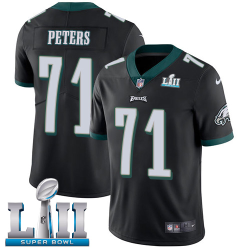 Nike Eagles #71 Jason Peters Black Alternate Super Bowl LII Youth Stitched NFL Vapor Untouchable Limited Jersey Nike Eagles #71 Jason Peters Black Alternate Super Bowl LII Youth Stitched NFL Vapor Untouchable Limited Jersey